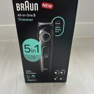 Braun AIO3450 All-in-One Series 3 5-in-1 Trimmer Brand New Sealed In Box